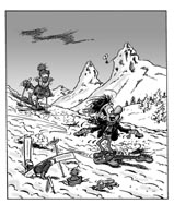 Gitarren Cartoon - 3